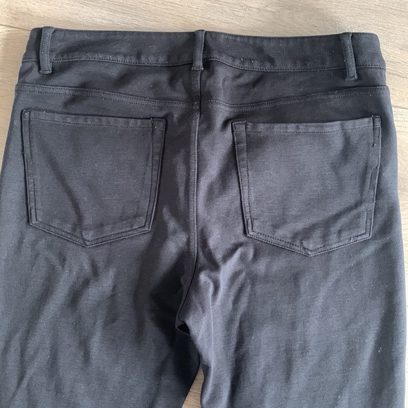 Roots Knit Stretch Black Pant Small - Picture 6 of 7